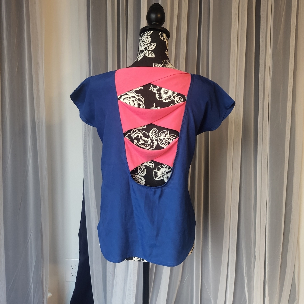 Top with crisscross back